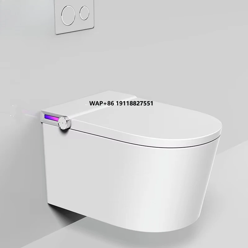 

High-end Hidden Water Tank WC Intelligent Water Closet Bathroom Wall Hung Smart Toilet Commode for Home