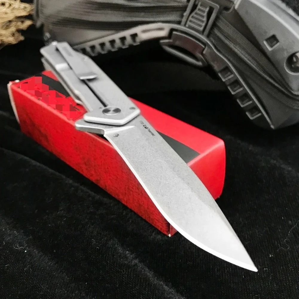 1720 سكين للفرد عالي الجودة 420 مقبض فولاذي حاد 8Cr13Mov شفرة محمولة في الهواء الطلق بقاء سكين تخييم EDC أداة الجيب