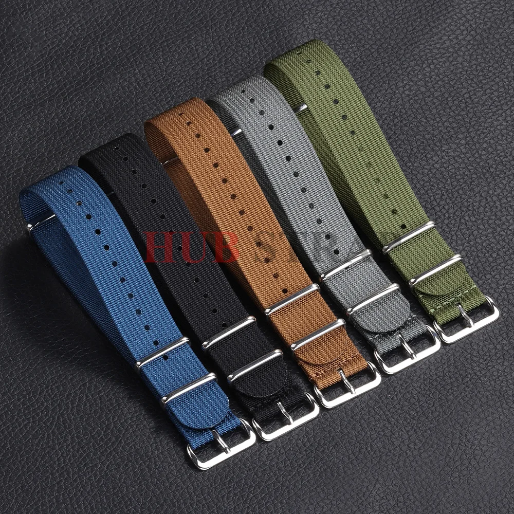 Nylon Canvas Watch Band 18mm 20mm 22mm Watch Straps Universal Military Fabric Watchband Men Women Bracelet for Seiko for Omega