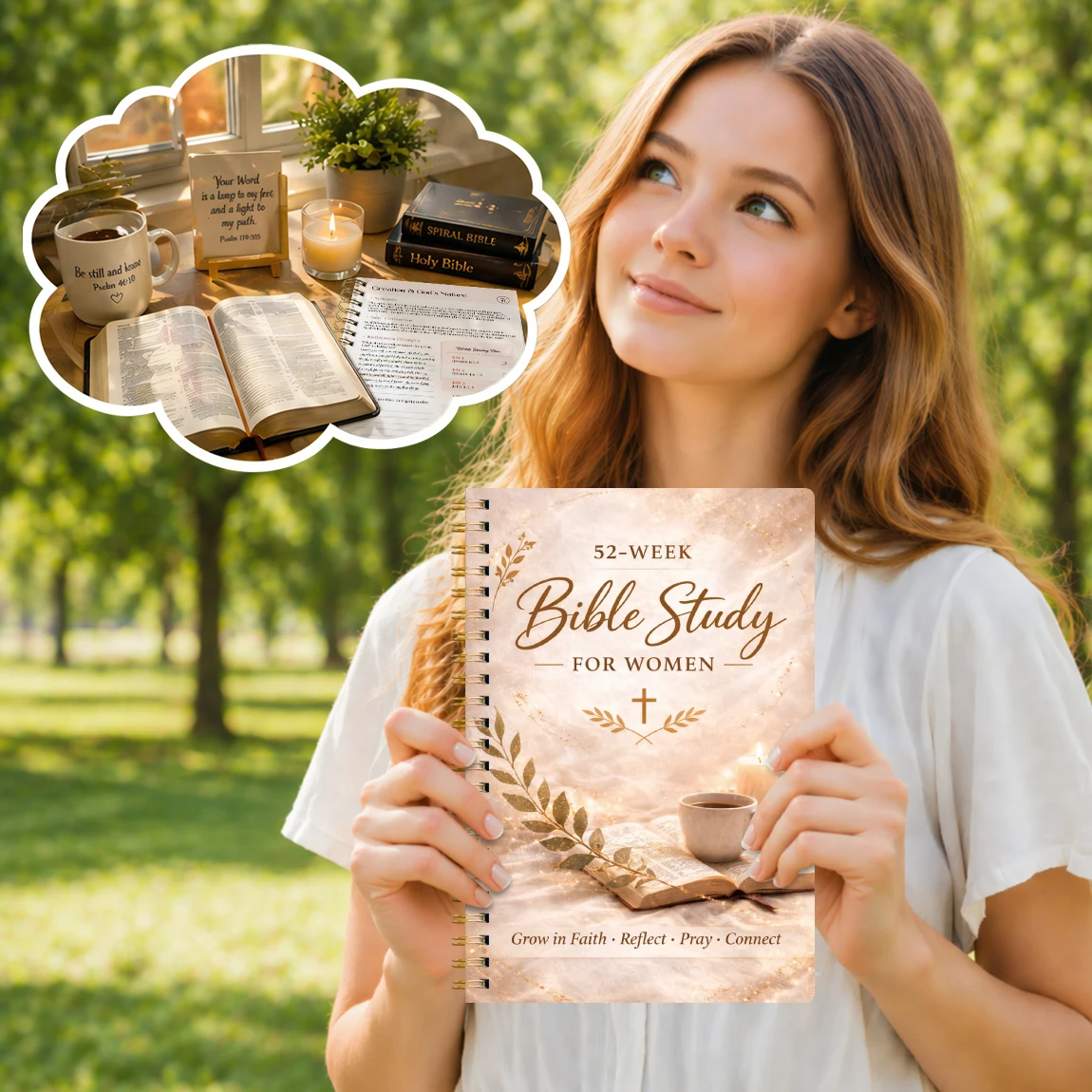 Bible Study Journal for Women