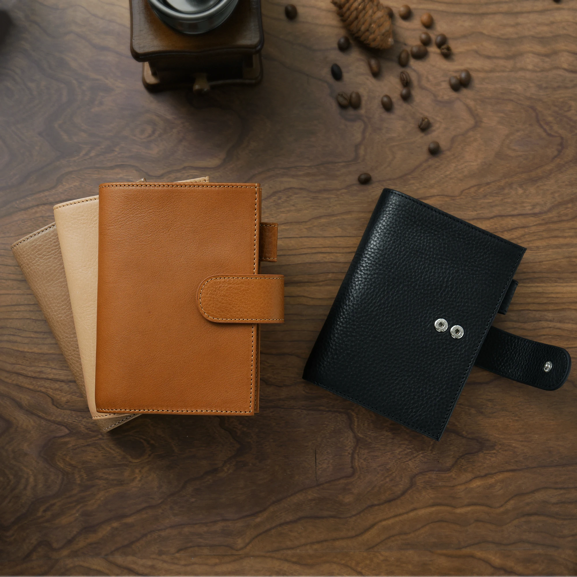 Moterm Original Planner Cover for Moleskine Pocket Size Notebook (3.5 x 5.5") Vegetable Tanned Leather Notebook Organizer Agenda