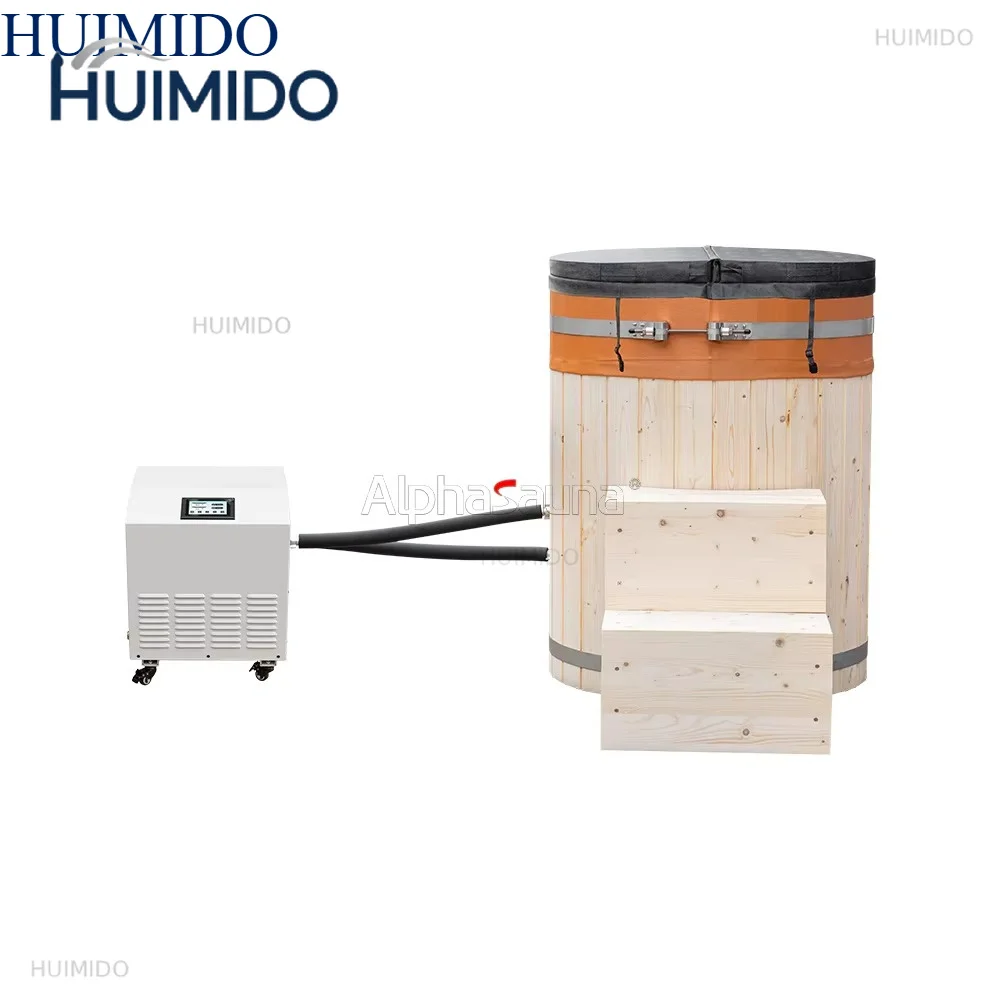 Wooden recycling cold flush bucket