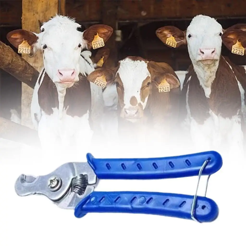

Stainless Steel Animal Ear Tag Removal Tool Safe to Store Manual Tag Remover Applicator for Livestock Farm Use