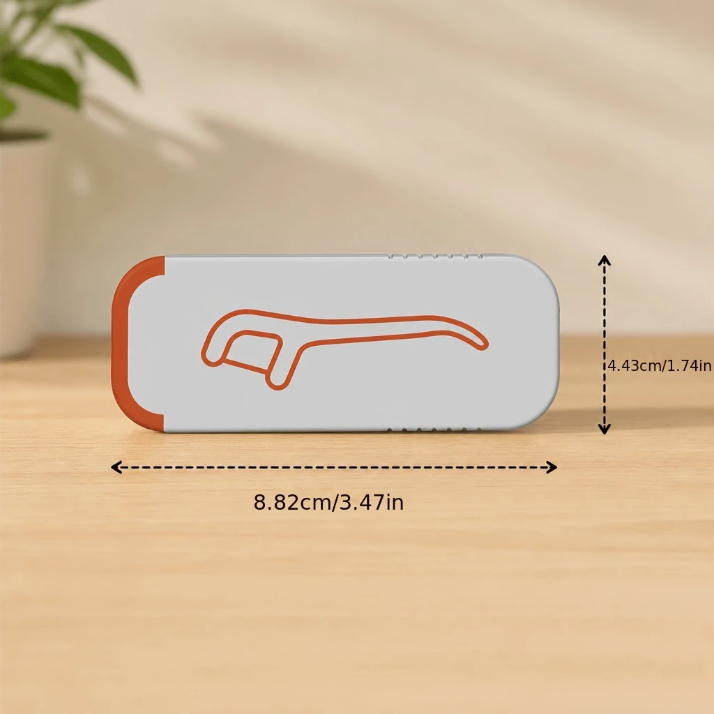 Reusable Floss Pick Storage Case, Portable Dental Floss Holder for Travel Work Daily Oral Care