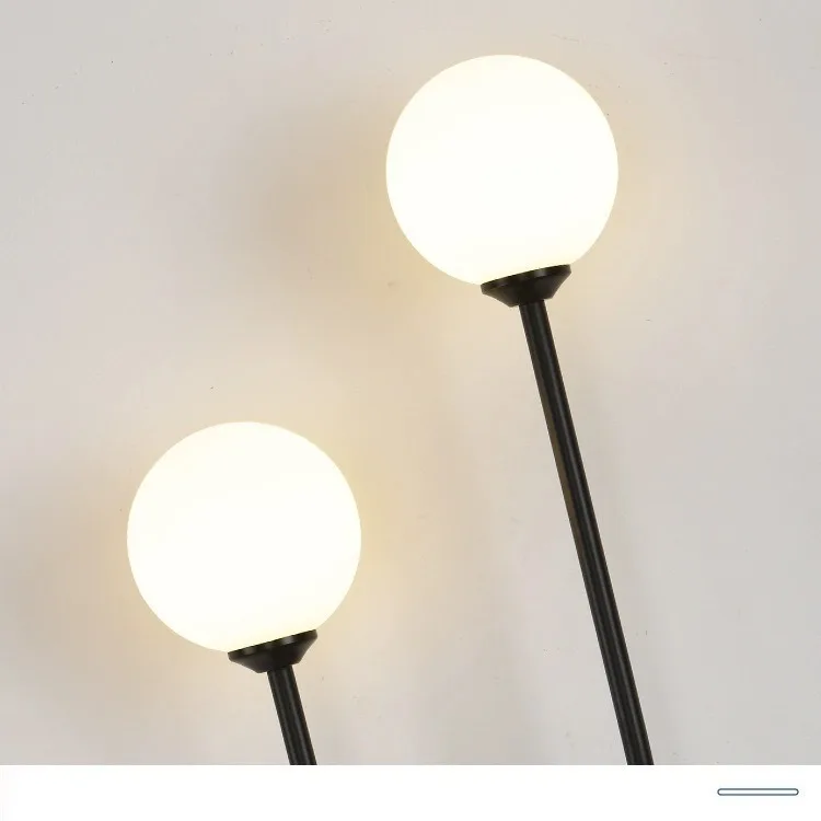Nordic Wall Lamps Double Glass Ball Interior Wall light for modern Bedroom living dining Aisle Corridor Stair decor Lighting - view 6