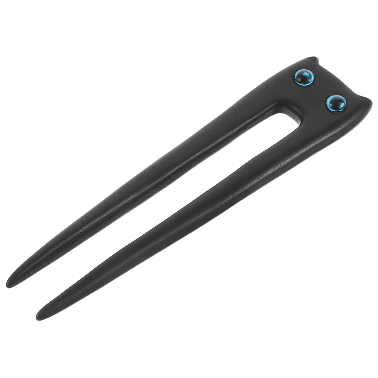 

Cute Cat Sandalwood Hairpin Stick Retro Wooden Chopstick Women Accessories Hanfu Headdress Long Lasting Easy to Use Hairstyle
