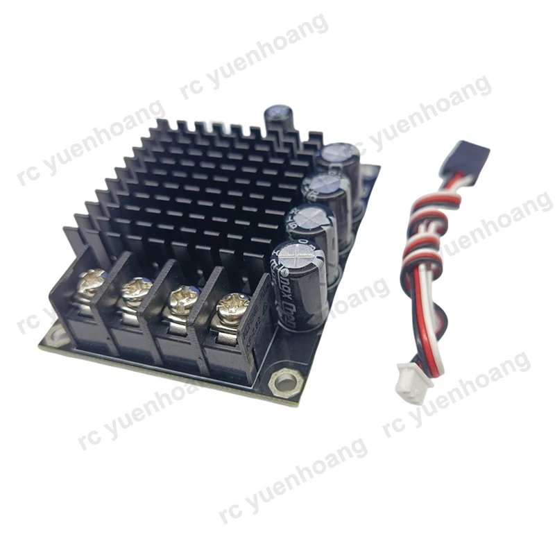 1PCS HC-4820A 10-60V PWM Bidirectional ESC Forward Reverse Dual-Way Motor Driver Governor Speed Controller w Cable for RC Model