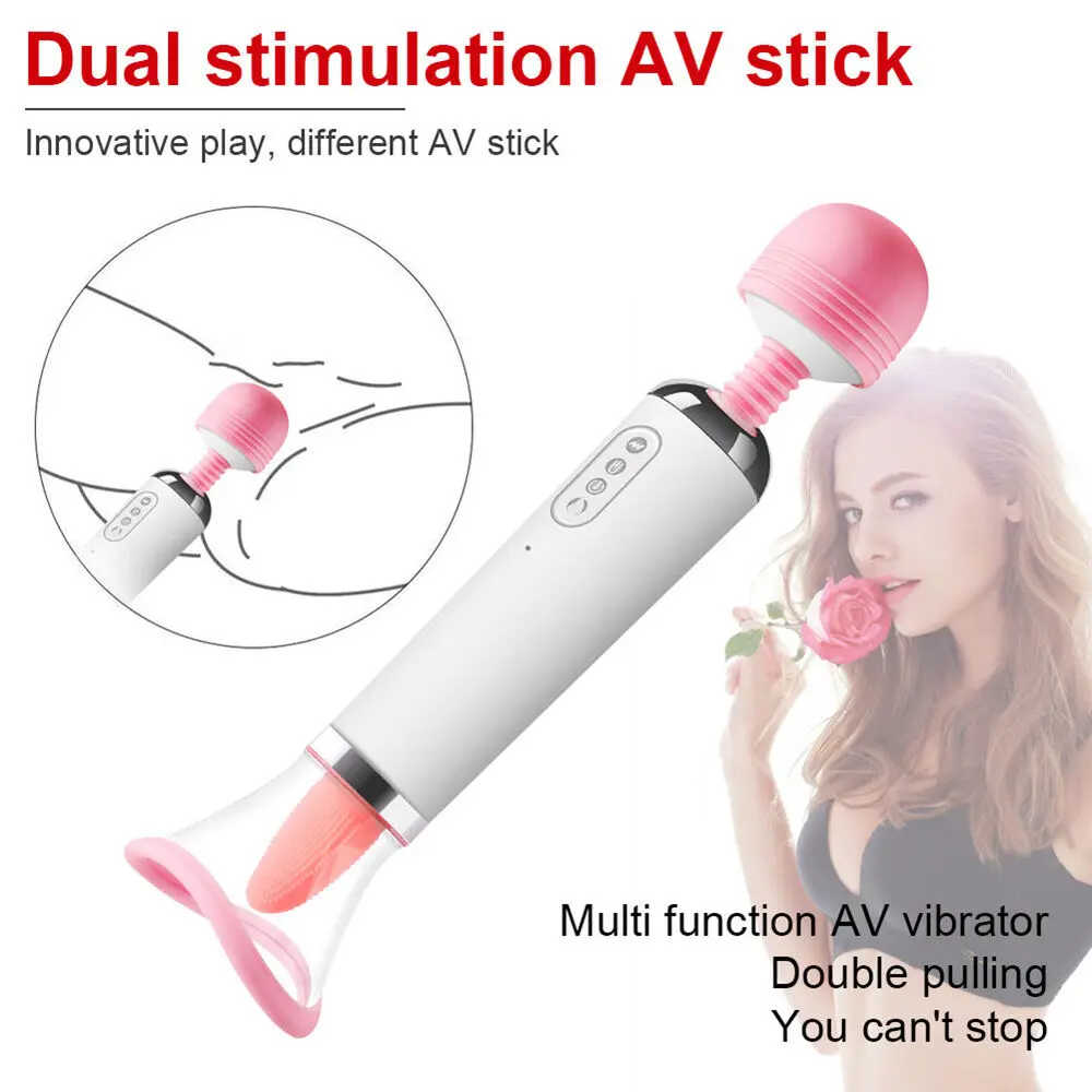 Automatische Intelligente Verwarming Vibrator 3 In 1 Krachtige G-Spot Stimulator Tepel Zuigen Clitoris Tong Likken Vibrator Sekswinkel