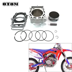 Motorcycle NC300 Cylinder Kit 84mm Ceramic Big Bore Piston For ZONGSHEN ZS177MM 250cc Uprade to 300cc Water-Cooled Engine Enduro