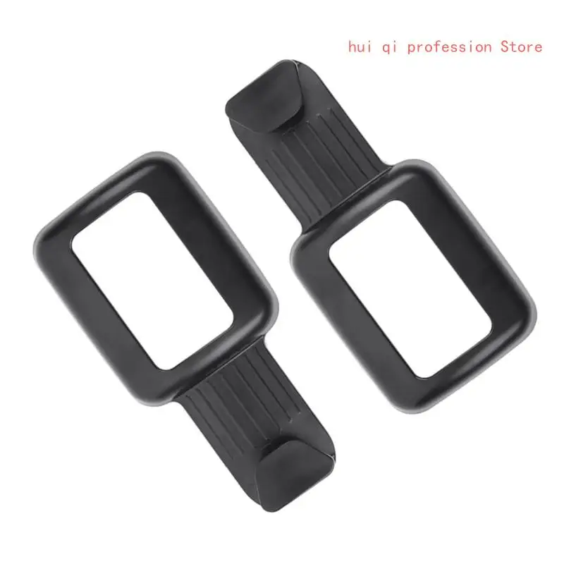 2Pcs Backseat Seatbelt Holder for Model Replacement Seats Belt Guide Holder Scratchproof Rear Seats Belt Grabber