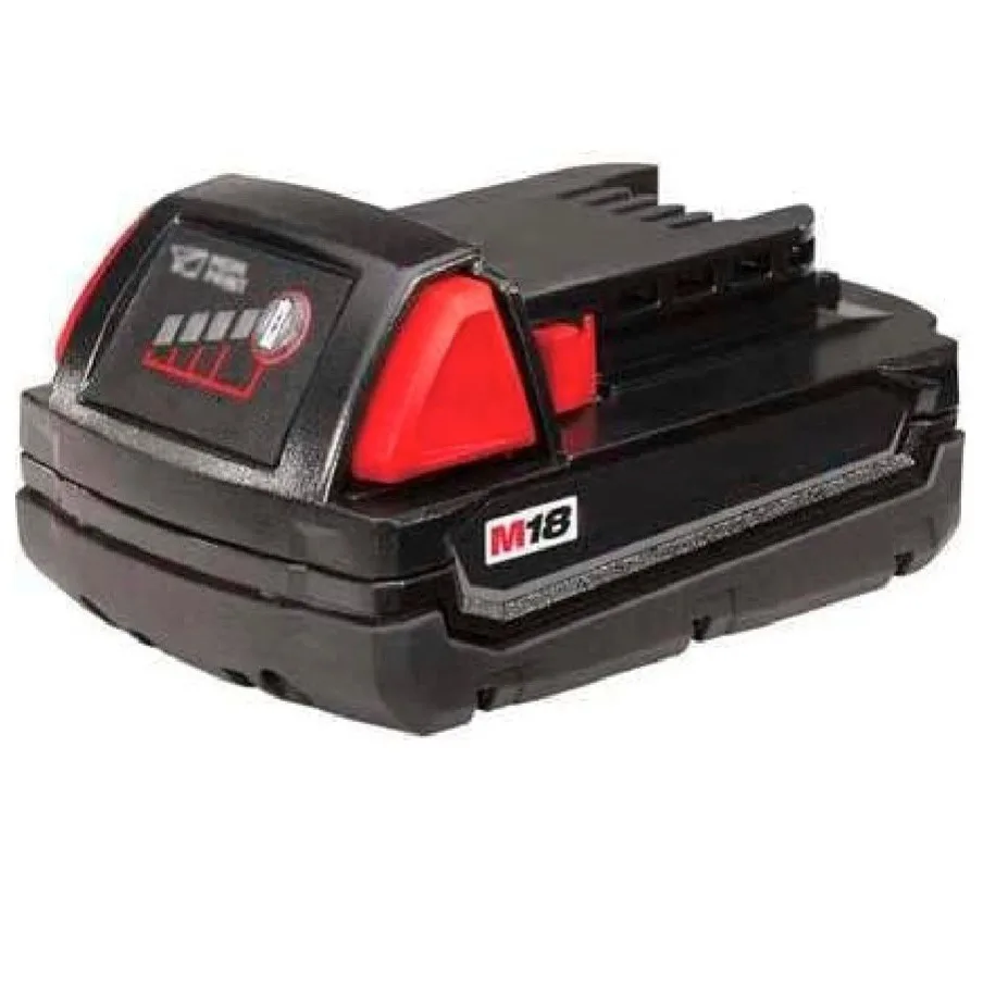 

M18 REDLITHIUM CP2.0 Battery, 2.0Ah, Compact, 18V, Li-Ion Battery