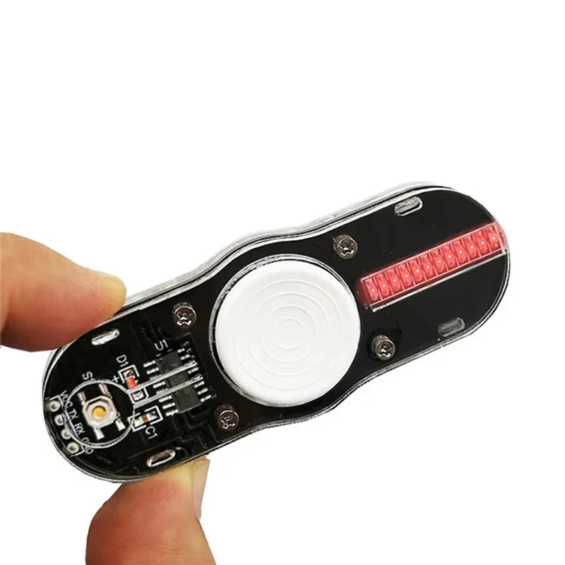 Upgraded DIY Electronic Kit LED Flashing Finger Tip Gyroscope 51 Microcontroller Circuit Board Welding Assemble Components