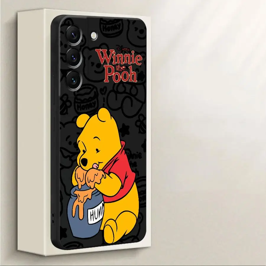 Samsung Galaxy A11 A12 A34 A13 A14 A35 A51 A24 A36 A26 A15 A16 A22 A52用 ソフトカバー ウィニー・ザ・プー ディズニー