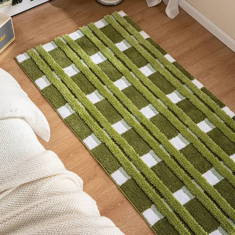 

Dopamine living room carpet modern simple non-slip floor mat pastoral style special-shaped leave-in non-slip bedroom bedside