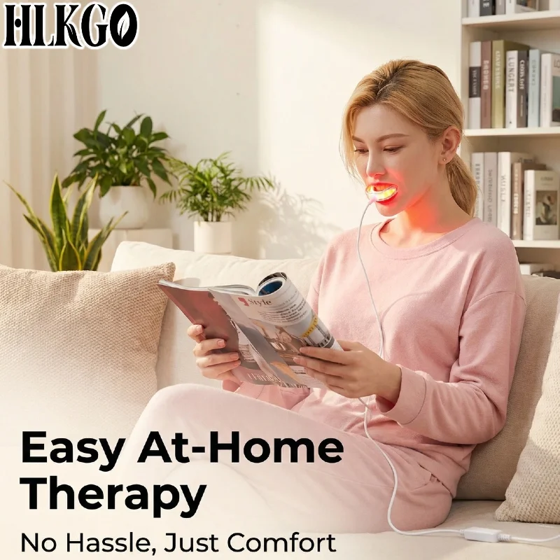 

Periodontal Laser Therapy Device, Drug-Free Red Light Treatment for Gum Inflammation Healing After Root Canal & Scaling