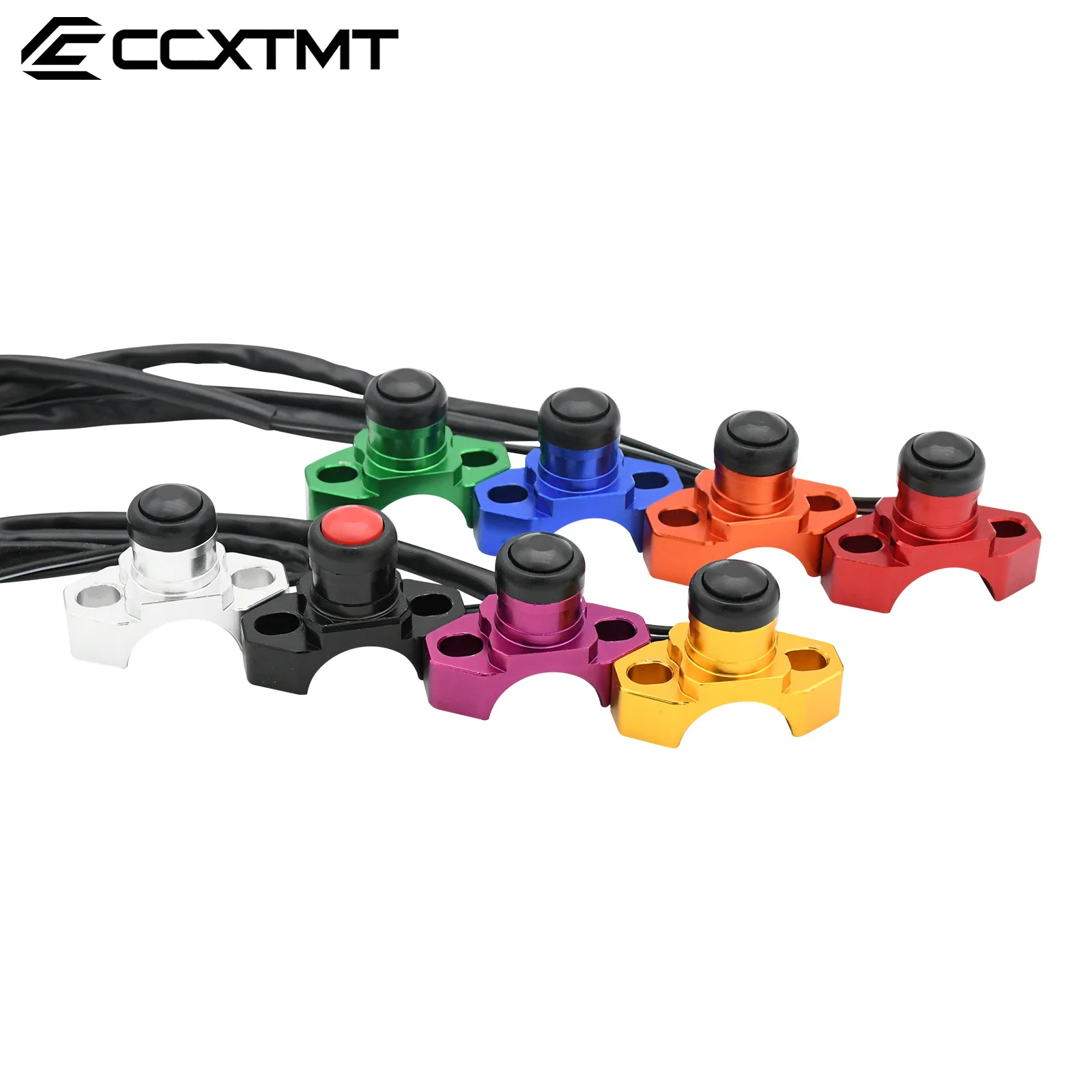 Motorcycle Dirt Bike Universal CNC Start Kill Switch Engine ON OFF Button For KTM Honda Kawasaki Suzuki Yamaha YZ250F YZ450F YZF