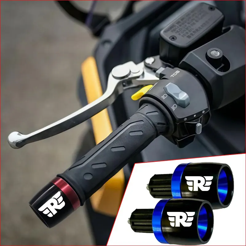 Para royal enfield bala/meteor/clássico 350 500 interceptor 650 universal acessório da motocicleta alça de metal capa plug