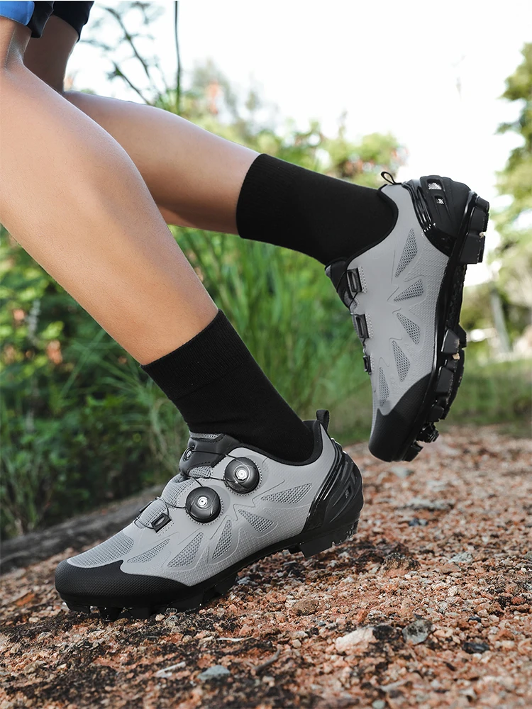 AliExpress R.xjian Men Women Cycling Shoes Breathable Non‑Slip Wear‑Resistant Lightweight Comfort MTB Bicycle Sneakers for Outdoor Mountain 2026