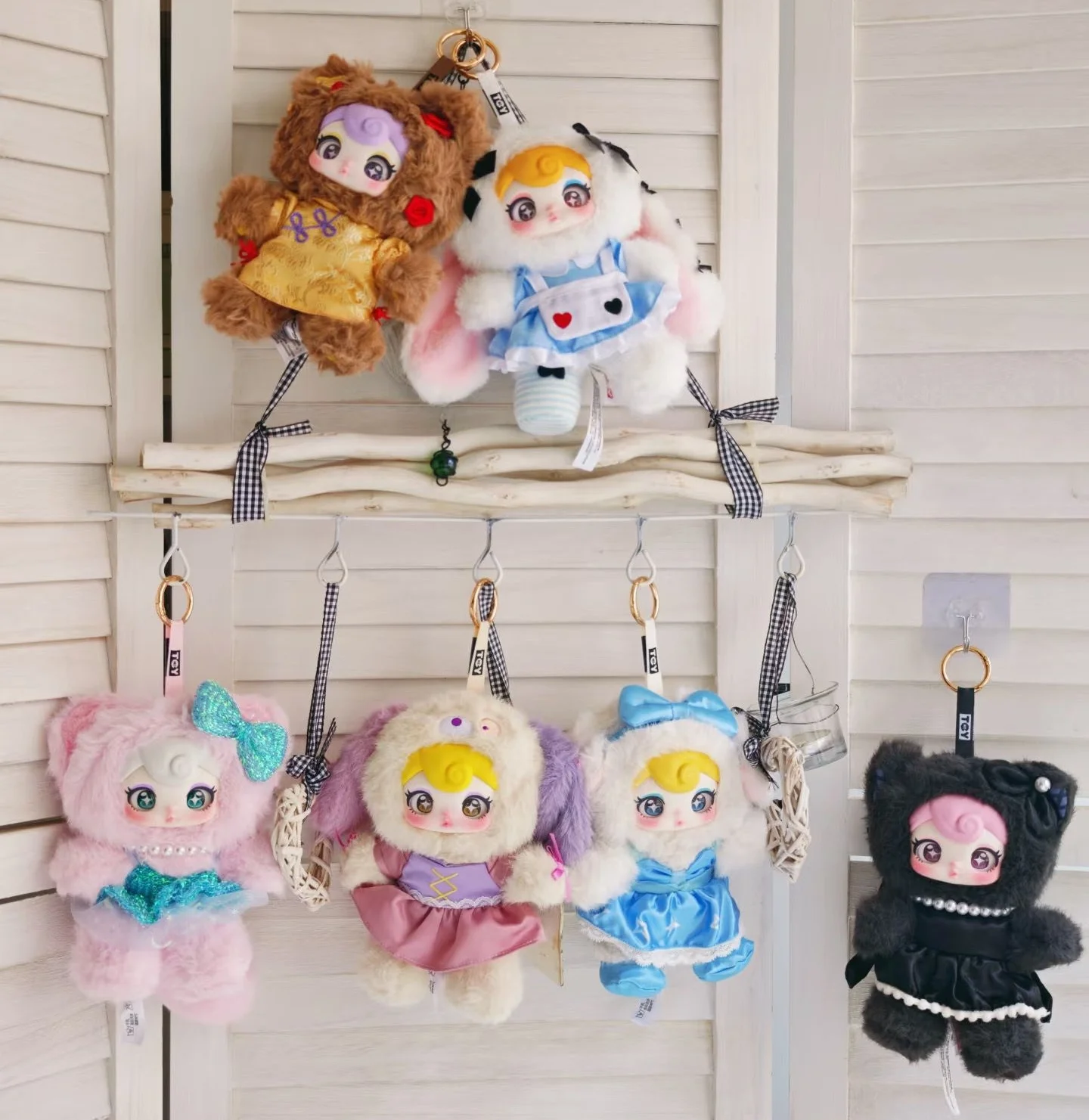 

New Sunycoco Sweet Rebel Series Vinyl Plush Blind Box Cute Sunycoco Surprise Bag Princess Anime Doll Keychain Mystery Box Toy
