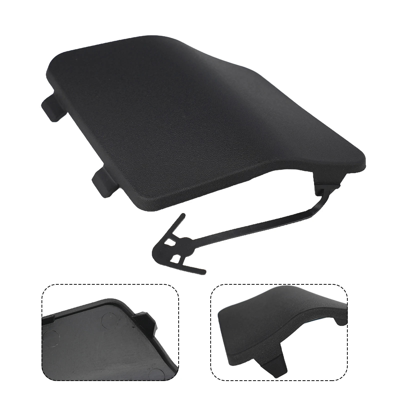 

Trim Tow Hook Cover Plastic 1ps 511800537R Accessory Black FOR NISSAN NV400 For For Vauxhall Front Cap