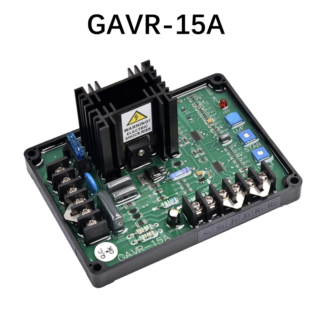 

GAVR15A universal AVR 15A for brushless Alternator Spare Parts AVR for Diesel Generator Good Quality Automatic Voltage Regulator