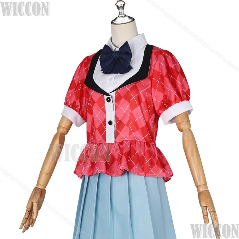 زومبي فتاة مشروع ميزونو Ai تأثيري حلي أنيمي المعبود الزي غيبوبة فتاة فستان ساكي تأثيري حلي قميص تنورة كوميك كون ﻿