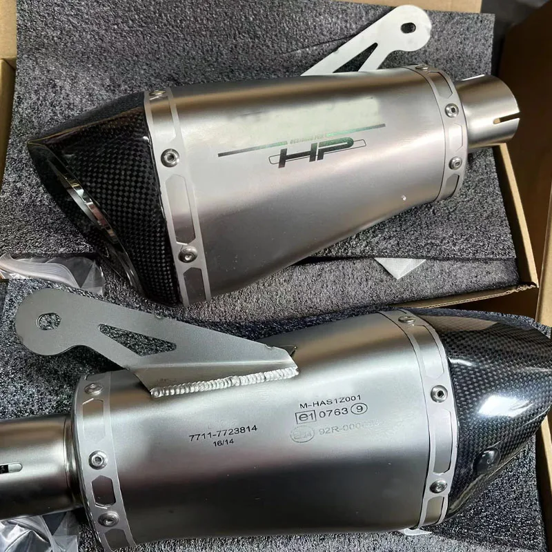 

S1000RR S1000R без шнуровки глушитель мотоцикла Escape Moto подвижный DB Killer Laser для BMW S1000RR 2010-2014 S1000R 2010-2016