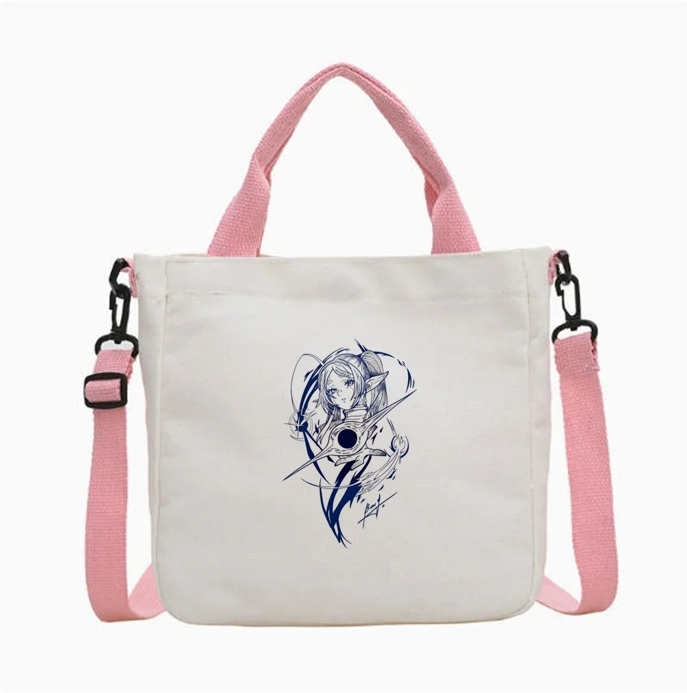 Frieren tote bag y2k foldable torba na zakupy shopper femme
