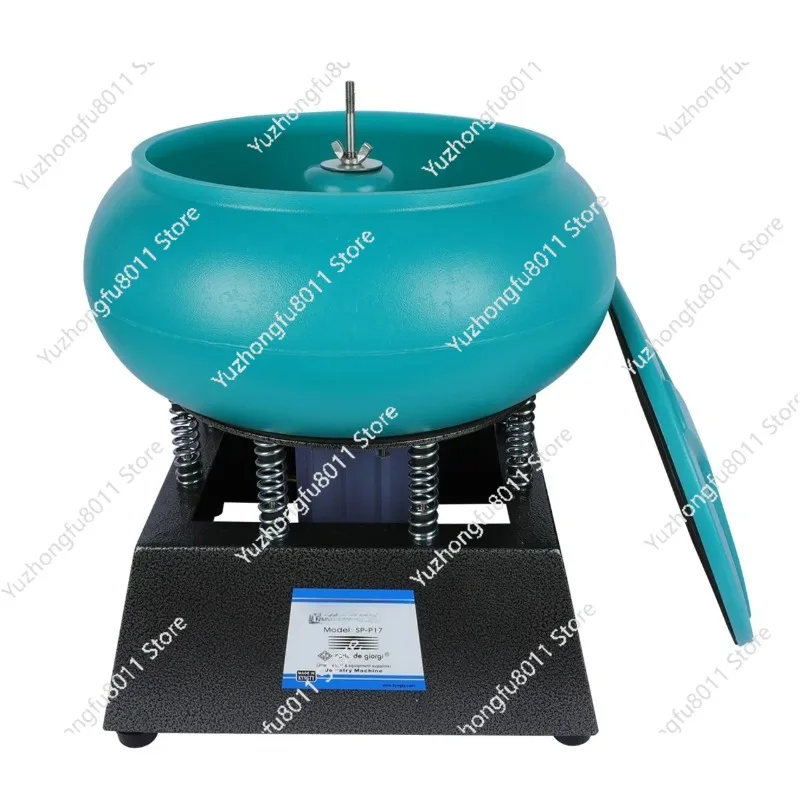 

17inch Capacity 12L Polishing Machine Vibratory Tumbler Vibrating for Metal Jewelry Grinder Jewelry Tools