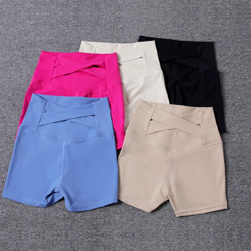 shorts-esportivos-femininos-de-verao-calcas-de-ioga-com-cintura-cruzada-nas-costas-corrida-podem-ser-usadas-ao-ar-livre-shorts-de-ciclismo-de-tres-quartos