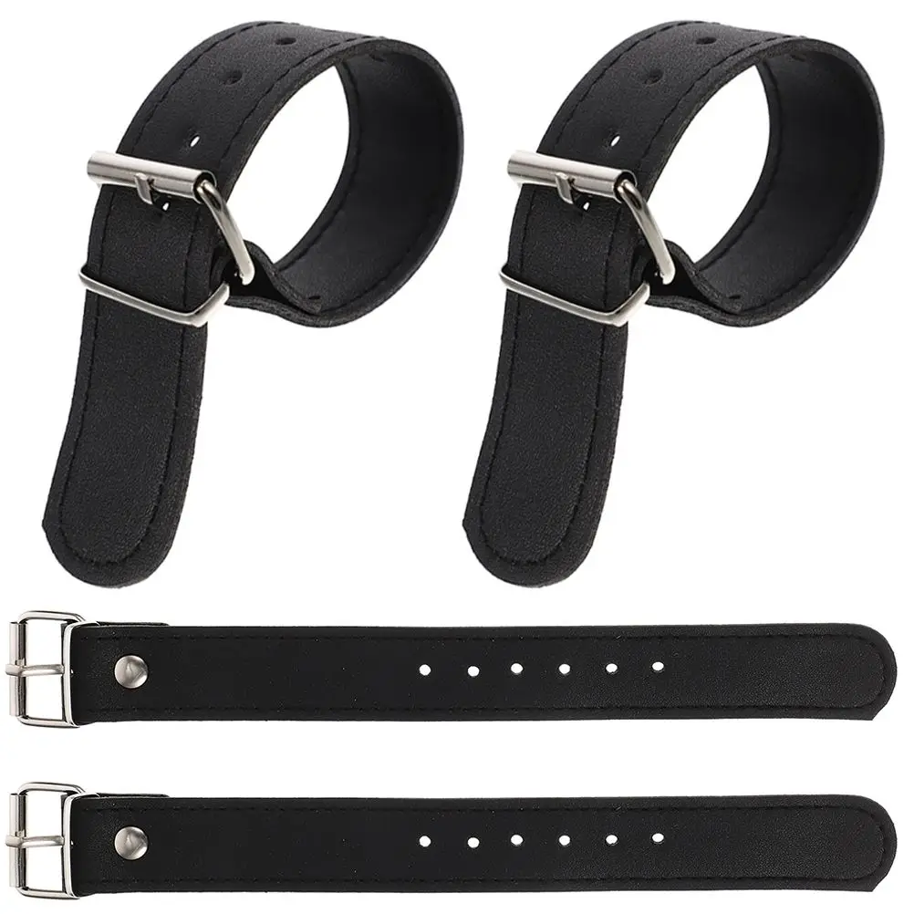 2 Pairs Bike Basket Belt Adjustable Front Carrier for Kids Toddler Black Strap Sturdy Bicycle Accessories