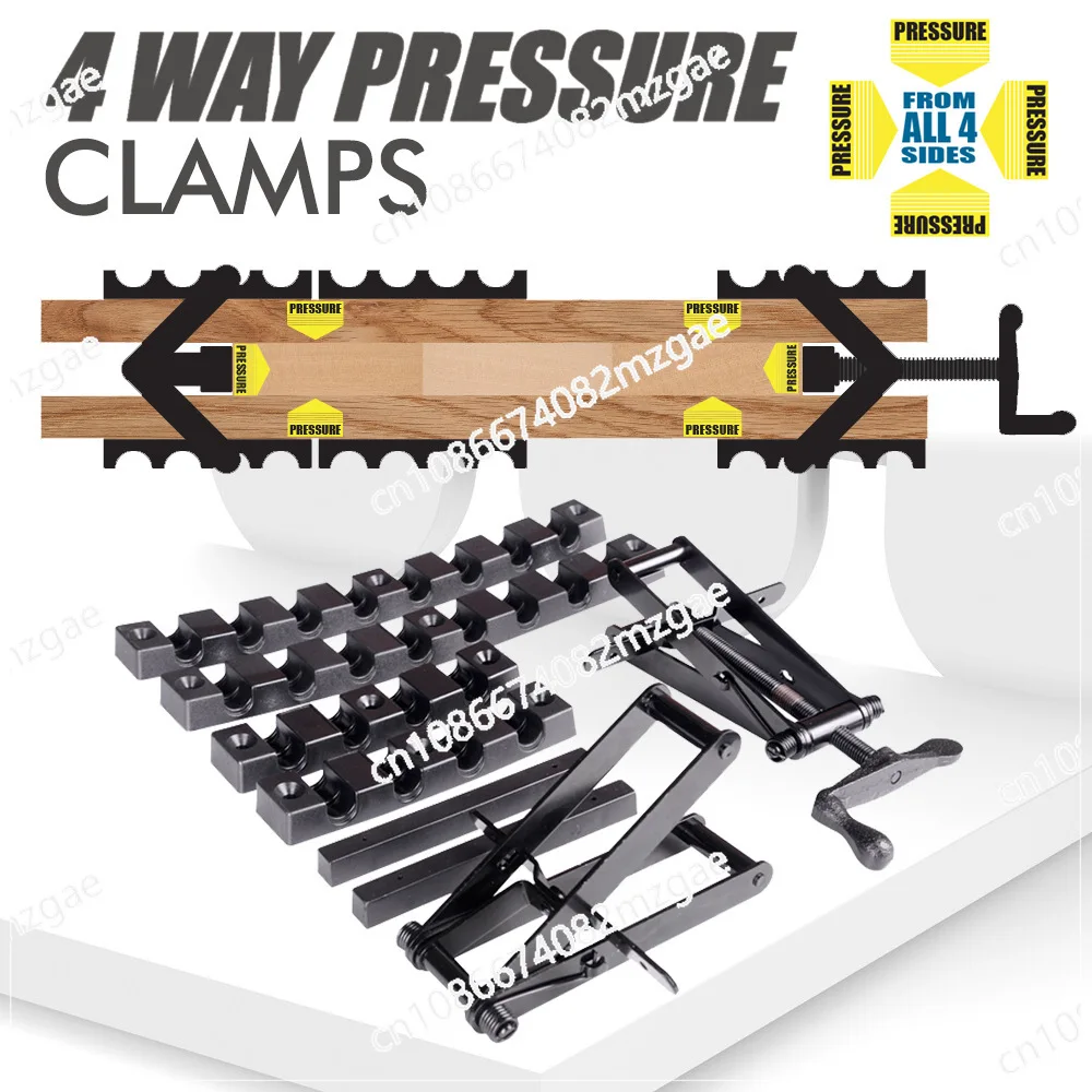 New tool steel + engineering plastic material woodworking puzzle fixture