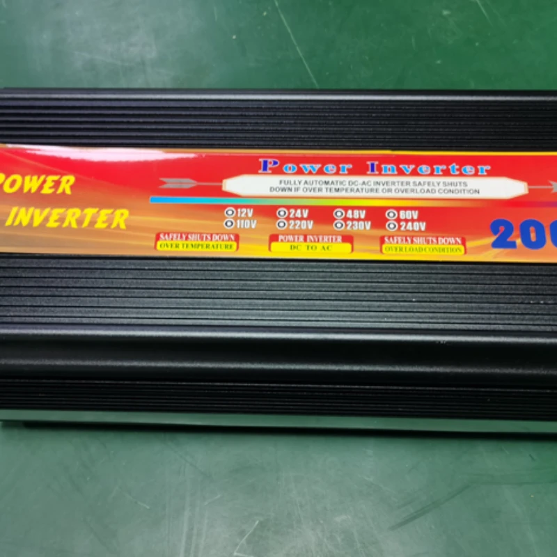 2000W high-power inverter 12V24V48V60V to 220V power converter