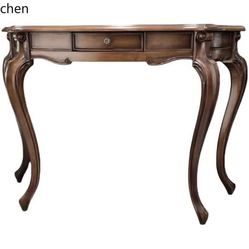 

Hxl entrance table all solid wood entrance offering table log suite furniture