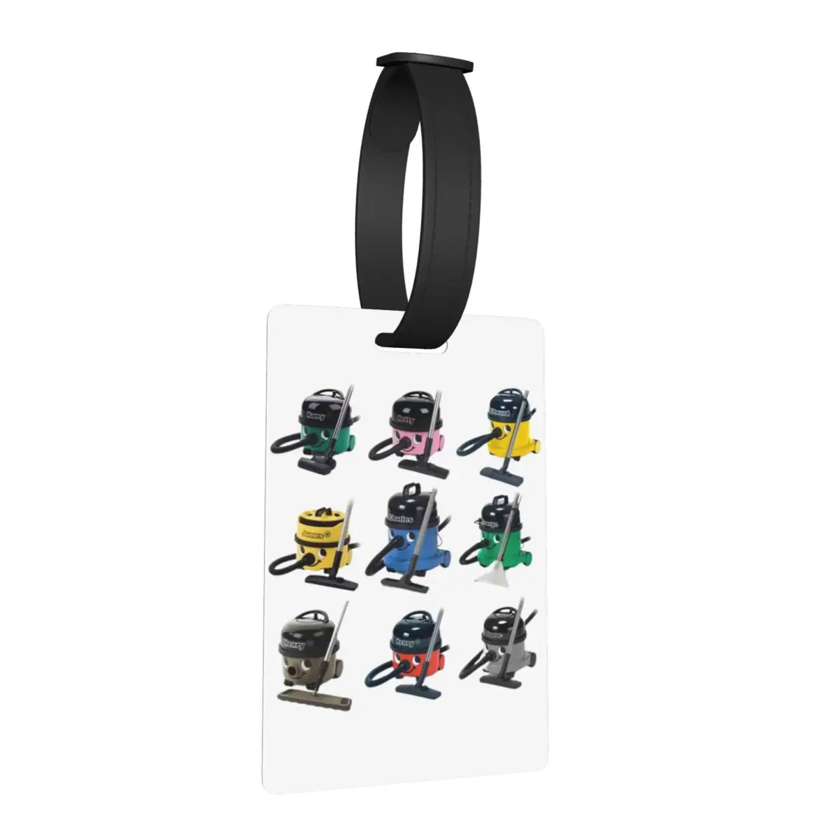 

Багажные бирки Генри Гувер и друзья, аксессуары для чемодана, милые дорожные бирки для багажа, держатель этикетки, идентификационное имя, адрес