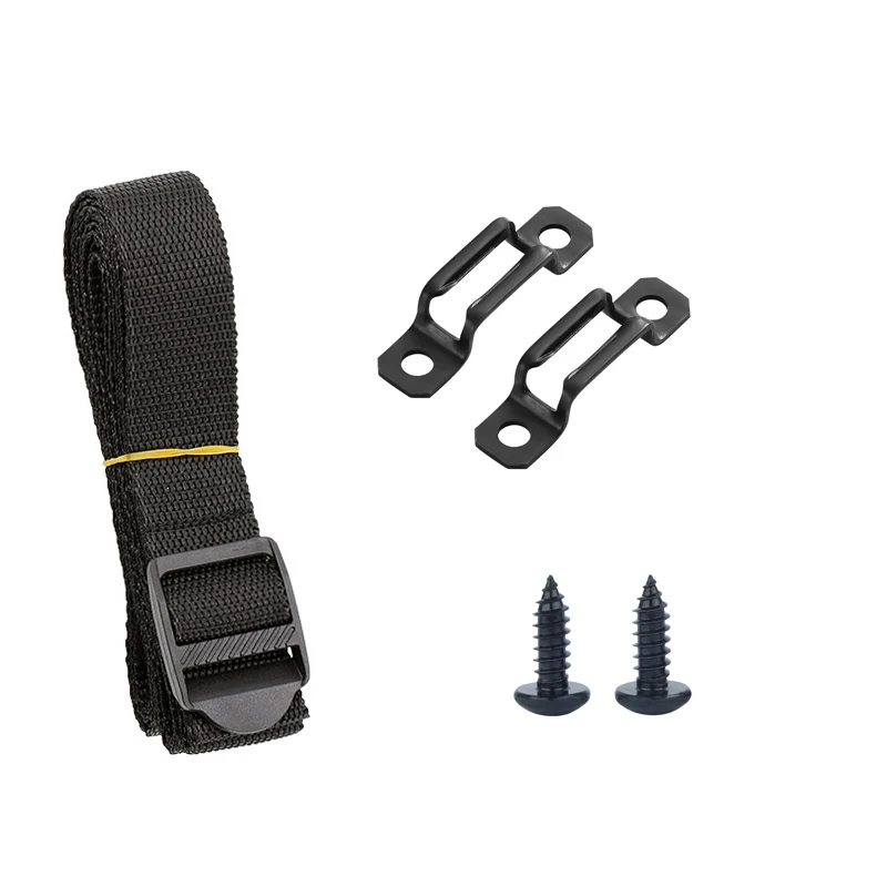 1 Set Wohnmobil-Freizeitbatterie-Gurthalter mit Schrauben, Wohnmobil- und Boot-Befestigungsgurte, Batterie-Gurtzubehör für VW