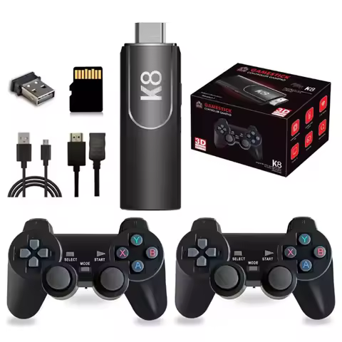 Classic Video Game Console X2 Plus 256GB Gaming Stick 4K HD Wireless Controller 30000 Games 50 Simulator Suitable for PS1/N64/DC