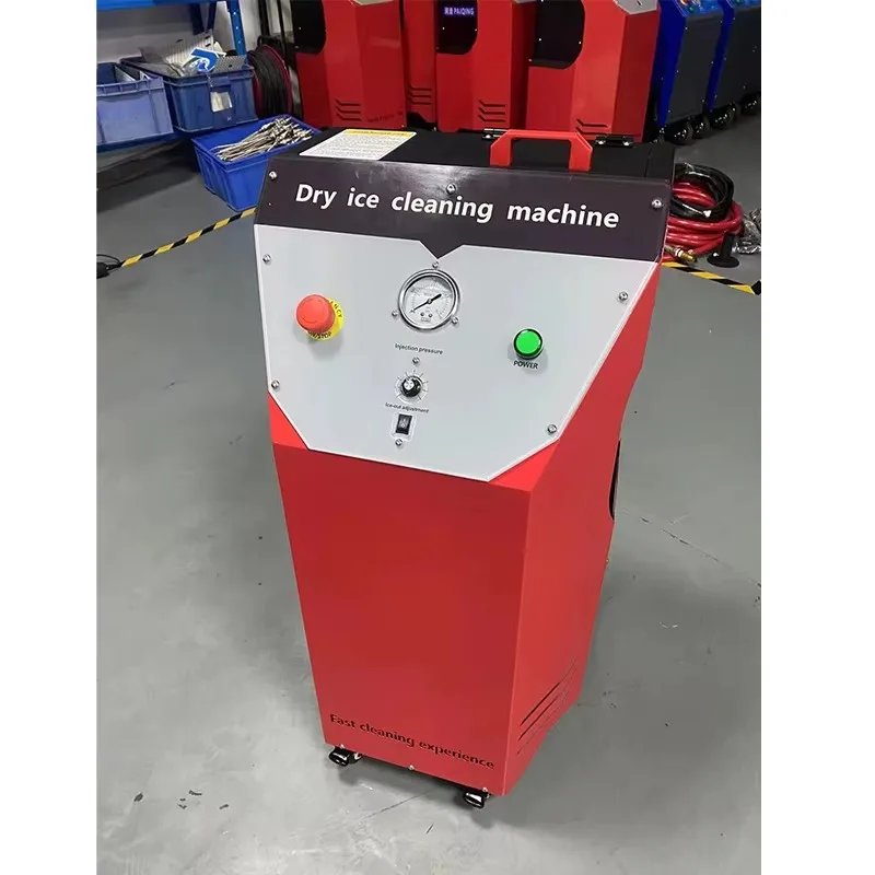 Dry Ice Blaster 220V Low-Vibration For Sensitive Industrial Equipment Cleaning