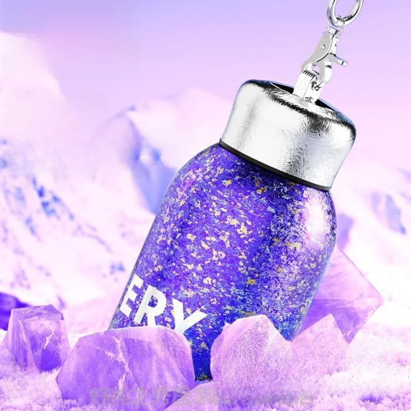 

Pure Titanium Insulated Water Bottle Women's New Model Portable Ice Preservation Cup Luxury High Aesthetic Value Carry Rope