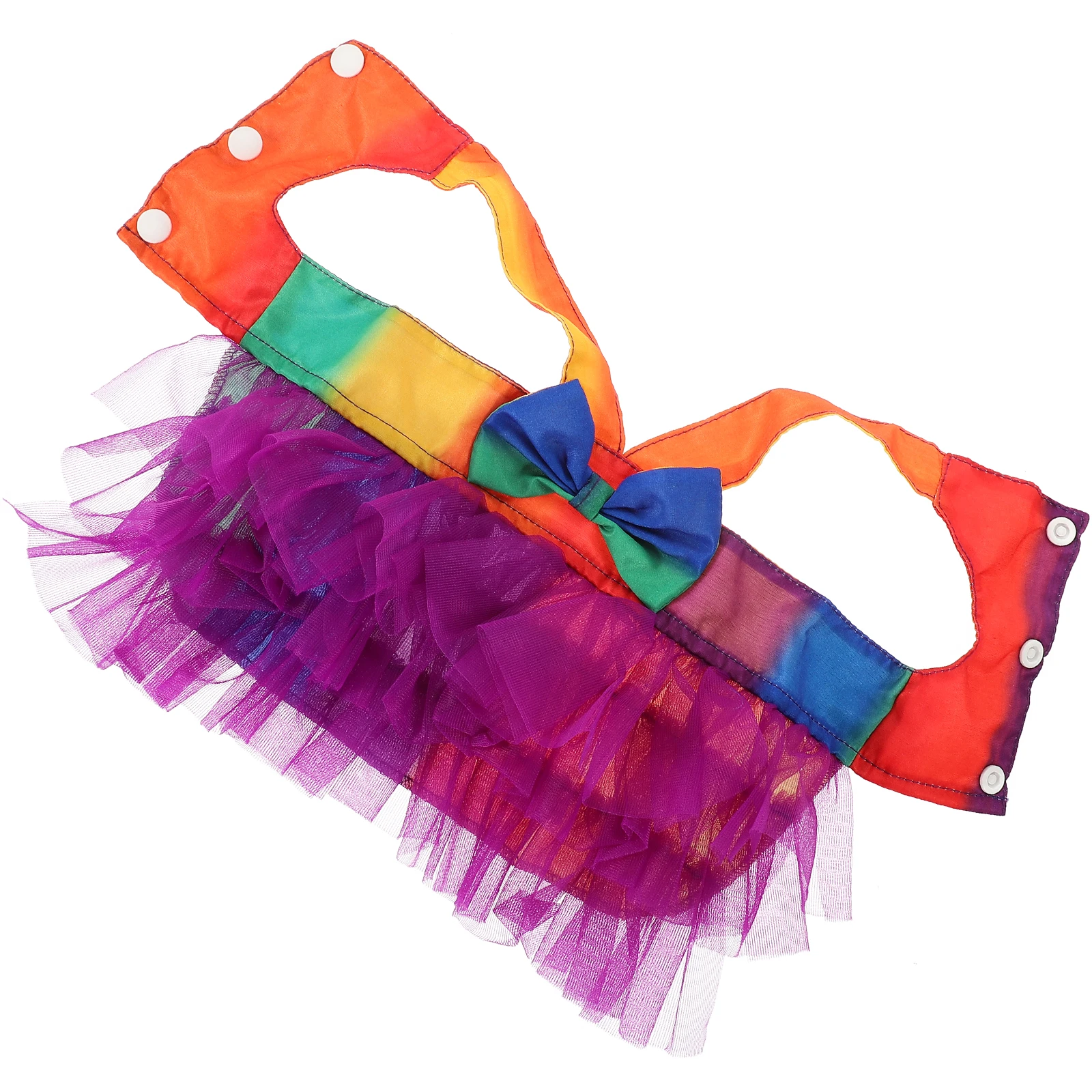 

Pet Skirts for Small Dogs Cats Adjustable Colored Skirt Summer Pet Clothes Dog Costume Hawaii Party Dress Supplies