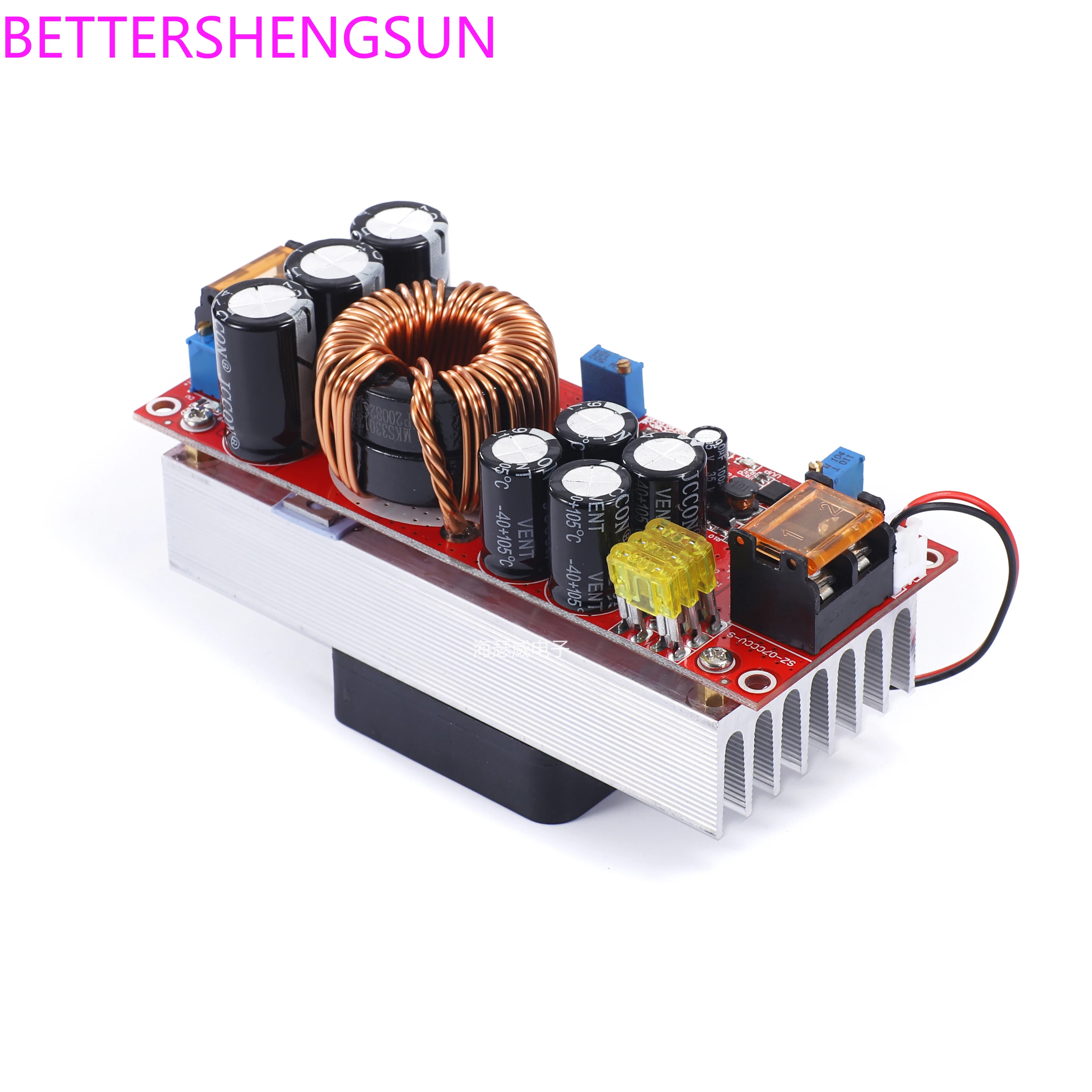 1500W DC-DC Boost Constant Voltage Constant Current Adjustable Power Supply Module 12-60V L 12-90V