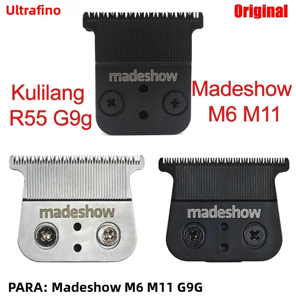 Lâmina Original Madeshow M6, M11 R55F P700 G9G, Cabeça de Corte MINI para Máquina de Cortar Cabelo, Lâmina Profissional de 0mm, Lâmina MINI de Passo 0