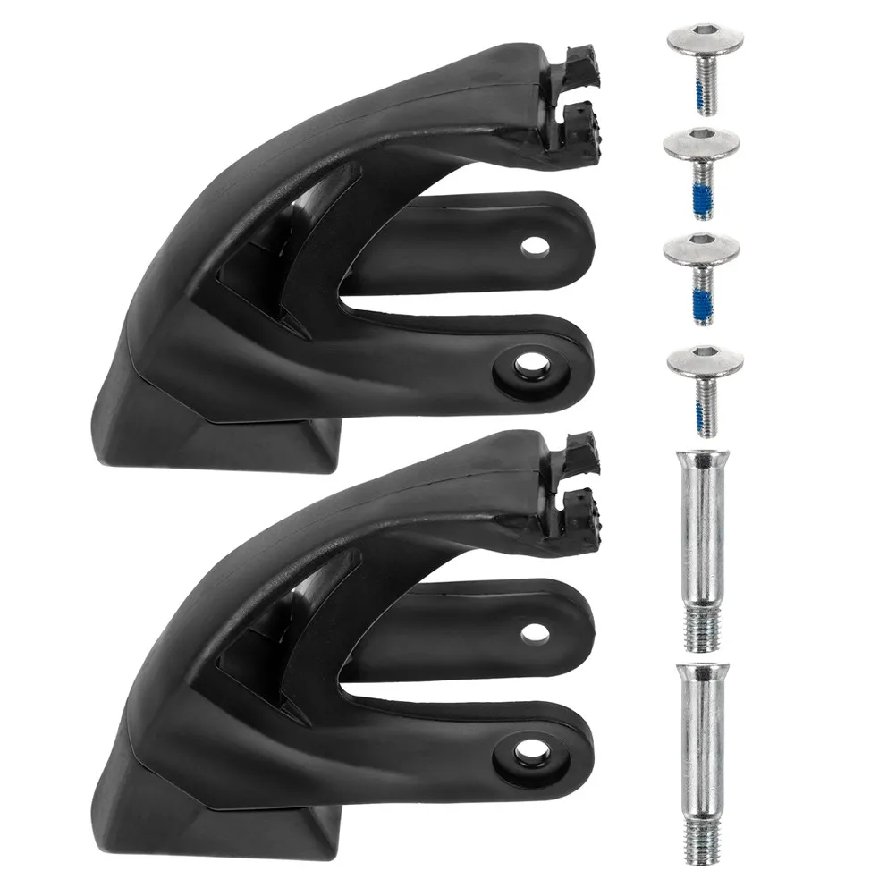 

2 комплекта прочных тормозных колпачков для роликовых коньков, запасная часть, простая установка, безопасное быстрое остановление, стабильность, износостойкость, нескользящие.