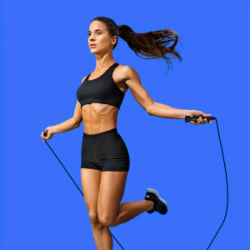 2,8M Geschwindigkeits-Springseil Professionelles Fitness-Springseil für Erwachsene und Kinder Verstellbares PVC-Springseil für Muskeltraining und Boxen