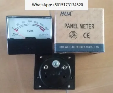 Pointer Tachometer DH-670 Dongyuan Motor Speed Ratio Control Tachometer 1800 RPM AC30V