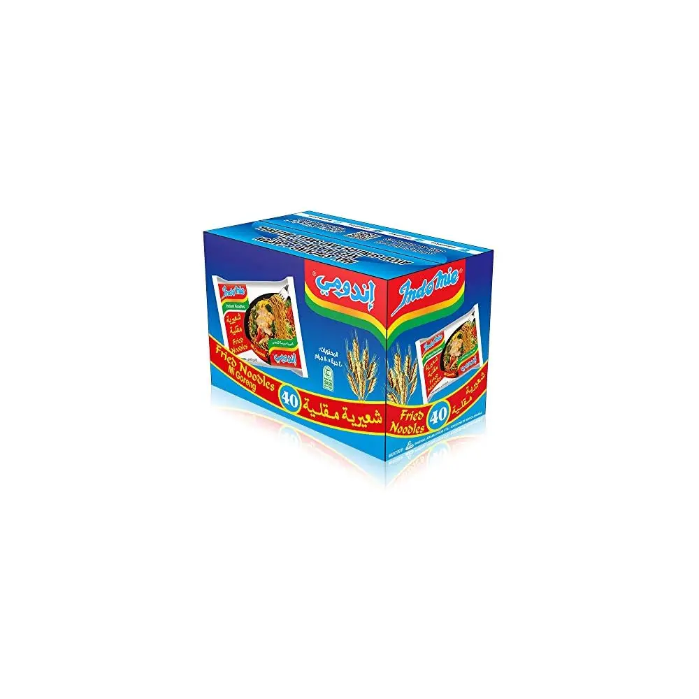 Indomie Pillow Pack Fried Noodles Mi Goreng, 40 Packs X 80 G