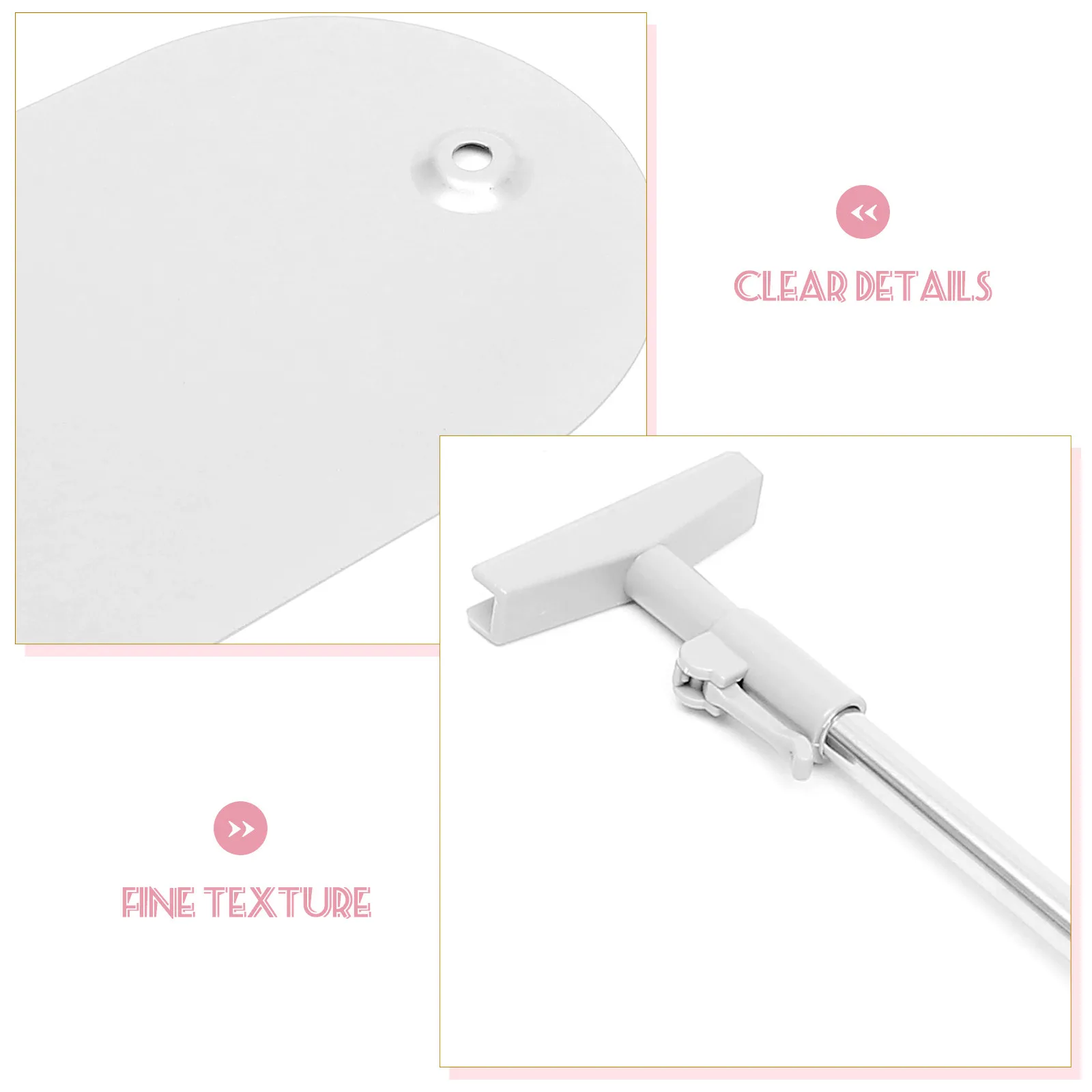 

Держатель ценников A5 с белой рамкой и серебристой подставкой, многоразовый, для магазина, для фруктов и овощей, легкий и устойчивый