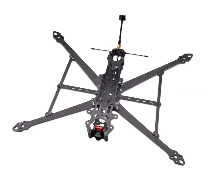 Carbon fiber/crossing machine/rack 7 -inch/10 -inch long navigator/carbon rack drone flower flying FPV kit