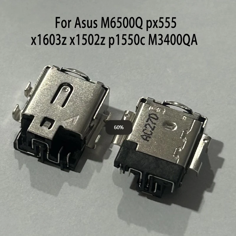 

1PC For Asus M6500Q px555 x1603z x1502z p1550c M3400QA DC power jack Charge Connector Notebook Laptop Interface Repair Parts