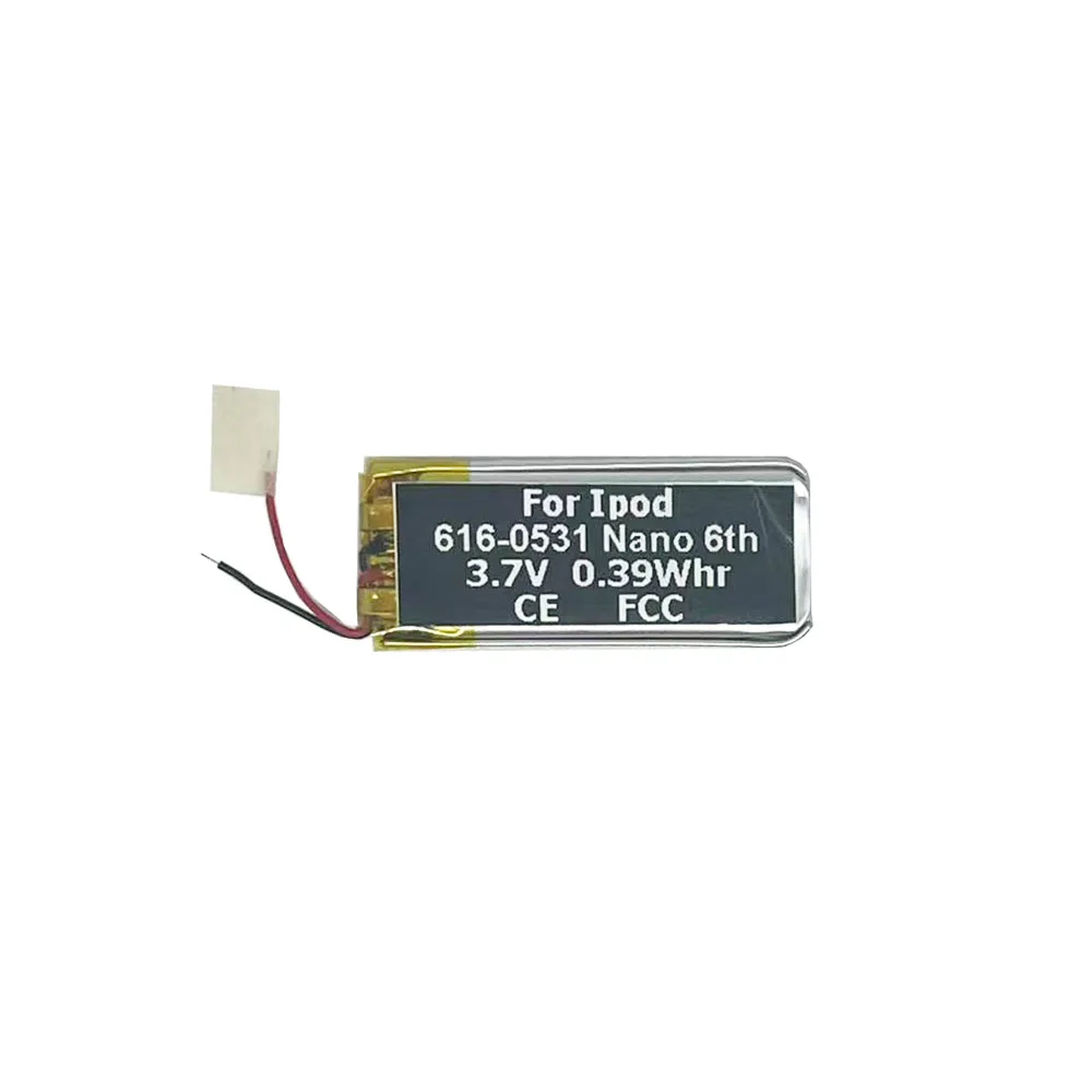 0.39Whr 616-0531 A1366 Battery for iPod Nano 6